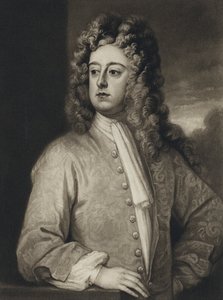 Francis Godolphin, Earl Of Godolphin (foto) af Godfrey (after) Kneller