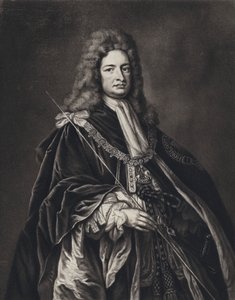 Robert Harley, Earl Of Oxford (litho)