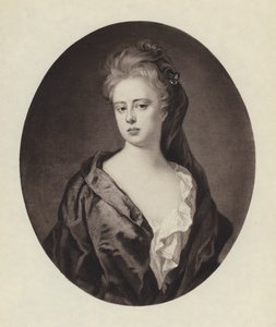 Sarah Jennings, hertuginde af Marlborough (litho) af Godfrey (after) Kneller