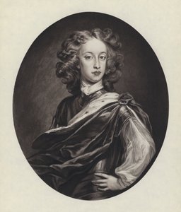 William, hertug af Gloucester, søn af dronning Anne (litho)