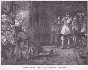 Cornet Joyces interview med Charles I AD 1647