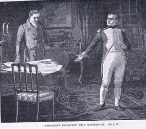 Napoleons interview med Metternich