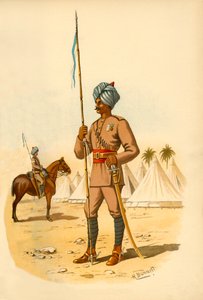 Den 13. Bengalske Lancer, 1890.