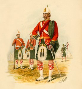 Den 5. kongelige skotte af Canada, 1890. af Godfrey Douglas Giles
