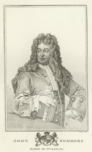 John Sommers, baron af Evesham af Godfrey Kneller
