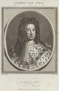 Kong George I af Storbritannien og Irland af Godfrey Kneller