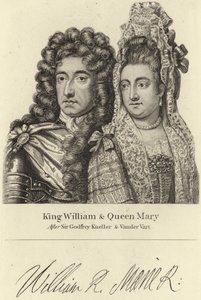 Kong William og Dronning Mary af Godfrey Kneller