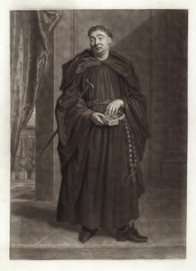 Portræt af Anthony Leigh som Fader Dominic i The Spanish Friar