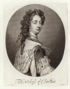 Portræt af Barbara Palmer, hertuginde af Cleveland af Godfrey Kneller
