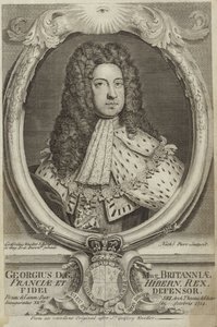 Portræt af George I af Storbritannien af Irland af Godfrey Kneller