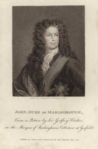 Portræt af John Churchill, hertug af Marlborough af Godfrey Kneller