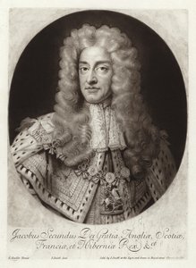 Portræt af kong James II af England og Irland af Godfrey Kneller