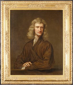 Portræt af Sir Isaac Newton