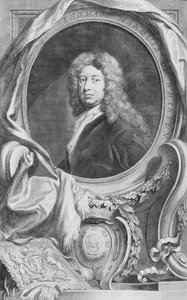 Portræt af Thomas Marquis af Wharton (1648-1715), indgraveret af Jacob Houbraken (1698-1780), udgivet af P. Knanton, 1744 af Godfrey Kneller