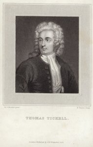 Portræt af Thomas Tickell af Godfrey Kneller