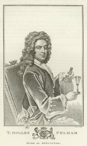 Thomas Holles Pelham, hertug af Newcastle af Godfrey Kneller