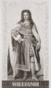 William III (1650-1702) fra `Illustrationer af engelsk og skotsk historie