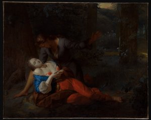Cephalus og Procris af Godfried Schalcken