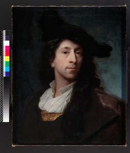 Selvportræt, før 1706 af Godfried Schalcken