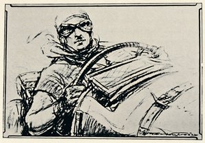Mindepanelet til Sir Henry Birkin i Brooklands, 1937 af Gordon Crosby