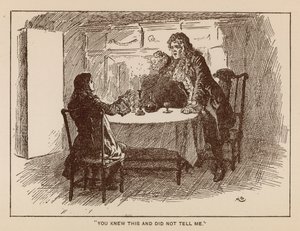 Illustration til Henry Esmonds historie af Thackeray (litho)