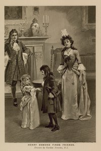 Illustration til Henry Esmonds historie af Thackeray (litho)