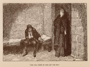 Illustration til Henry Esmonds historie af Thackeray (litho)
