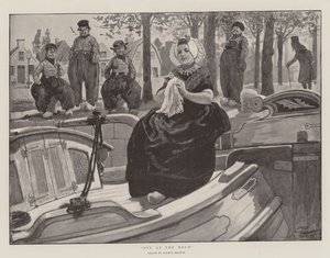 Eva ved roret af Gordon Frederick Browne