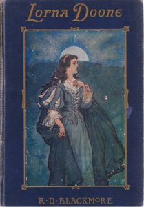 Forsidedesign, fra Lorna Doone pub.by W & R Chambers Ltd af Gordon Frederick Browne