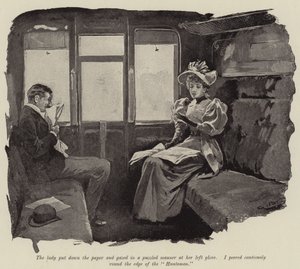 Illustration til Just a Short Story, af Arthur Hughes af Gordon Frederick Browne