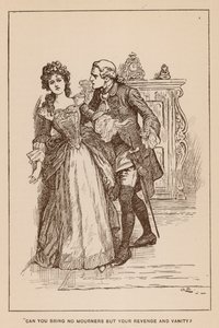 Illustration til Henry Esmonds historie af Thackeray af Gordon Frederick Browne