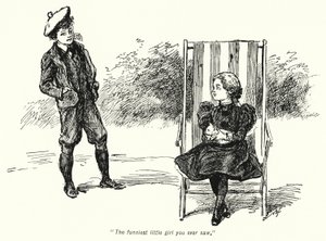 Illustration til The Story of the Treasure Seekers af E Nesbit (litho) af Gordon Frederick Browne