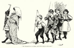Illustration til The Story of the Treasure Seekers af E Nesbit (litho) af Gordon Frederick Browne