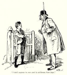 Illustration til The Story of the Treasure Seekers af E Nesbit (litho) af Gordon Frederick Browne