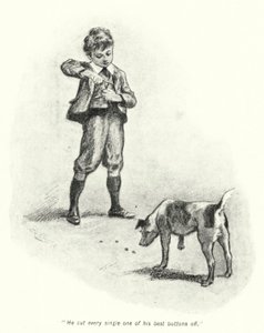 Illustration til The Story of the Treasure Seekers af E Nesbit (litho) af Gordon Frederick Browne