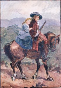 "Nu må jeg græde lige så meget jeg vil", fra Lorna Doone pub.af W & R Chambers Ltd, 1921 af Gordon Frederick Browne