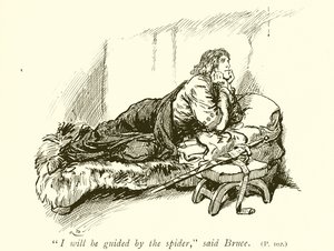Robert Bruce og Edderkoppen af Gordon Frederick Browne