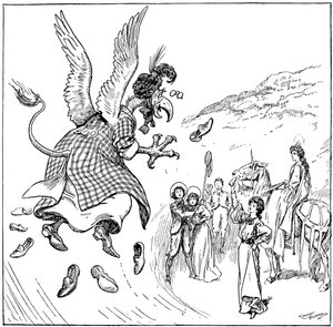 Hun blev en bærer-griffin, 1906 af Gordon Frederick Browne