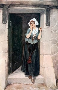 Det sædvanlige udtryk for hendes ansigt var en sød eftertænksomhed af Gordon Frederick Browne