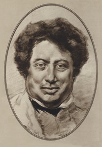 Alexandre Dumas, Pere (litho) af Gordon Ross
