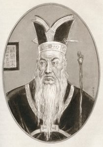 Confucius, fra Living Biography of Religious Leaders af Gordon Ross