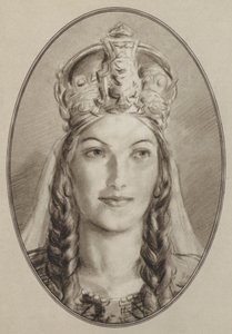 Kejserinde Theodora (litho) af Gordon Ross
