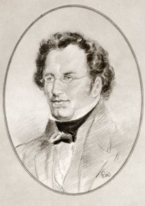 Franz Peter Schubert, fra levende biografier om store komponister af Gordon Ross