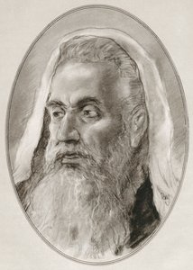 Esajas, jødisk profet fra det 8. århundrede f.Kr., fra Living Biography of Religious Leaders