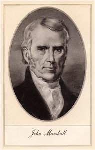 John Marshall, amerikansk statsmand og jurist, begyndelsen af det 20. århundrede.