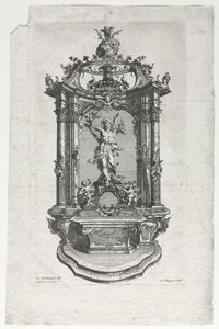 Model til alter for træskærere.