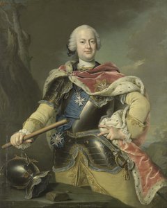 Portræt af Frederick Christian, kurfyrste af Sachsen 1722-1763, 1751 af Gottfried Boy