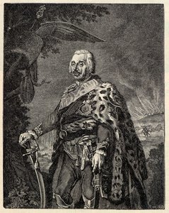 General Hans Joachim von Zieten 1699-1786. af Gottfried Daniel Berger