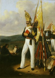 Grenadier fra Pavlovsky livredderregiment, 1840