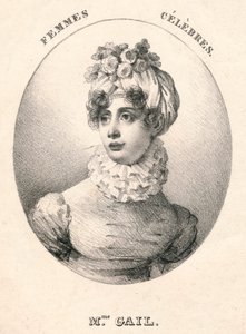 Mme. Gail, begyndelsen af det 19. århundrede.